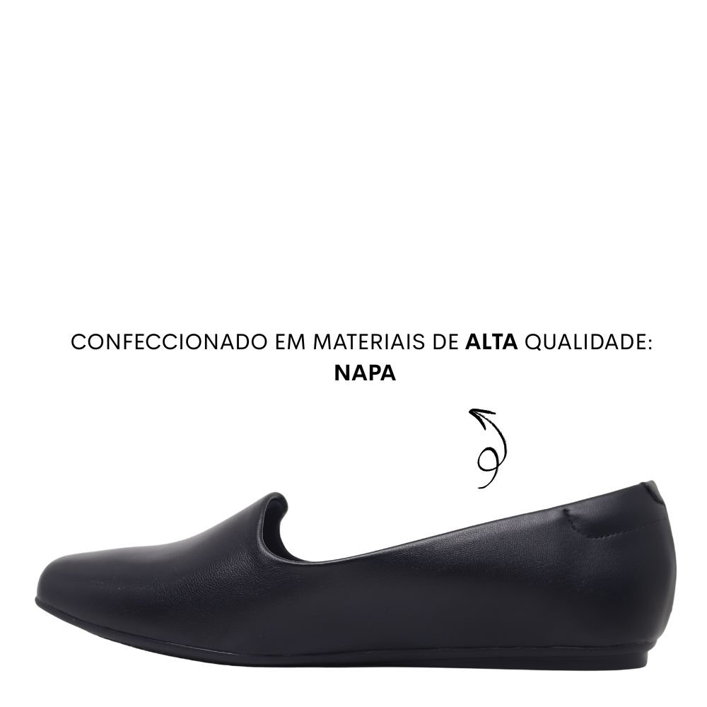 Sapatilha Feminina Casual Confortável Beira Rio 4198.533 Preto 3
