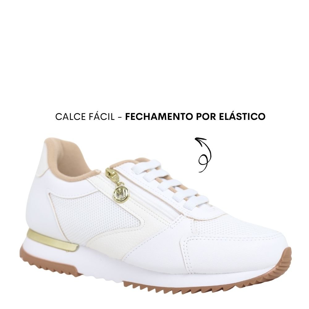 Tenis Feminino Modare Casual Conforto Plataforma 7405.103 Branco 4