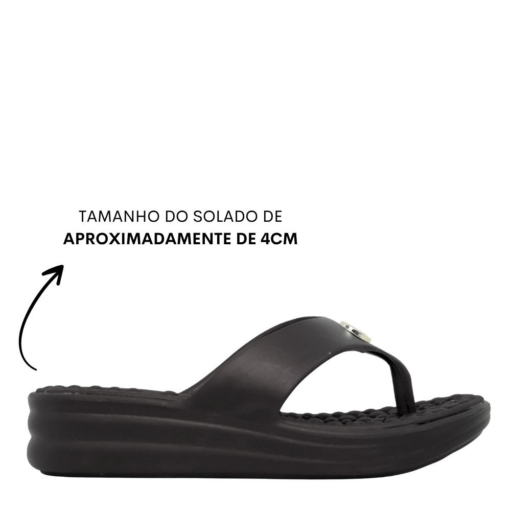 Tamanco Modare Conforto Ortopédico Feminino Leve 7213.100 Preto 2