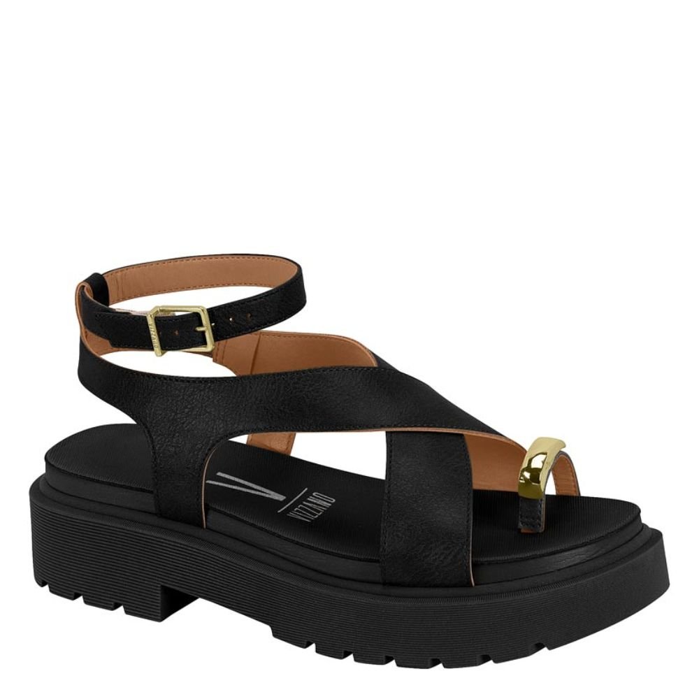 Papete Feminina Vizzano Flatform Tratorada Conforto 6499.122