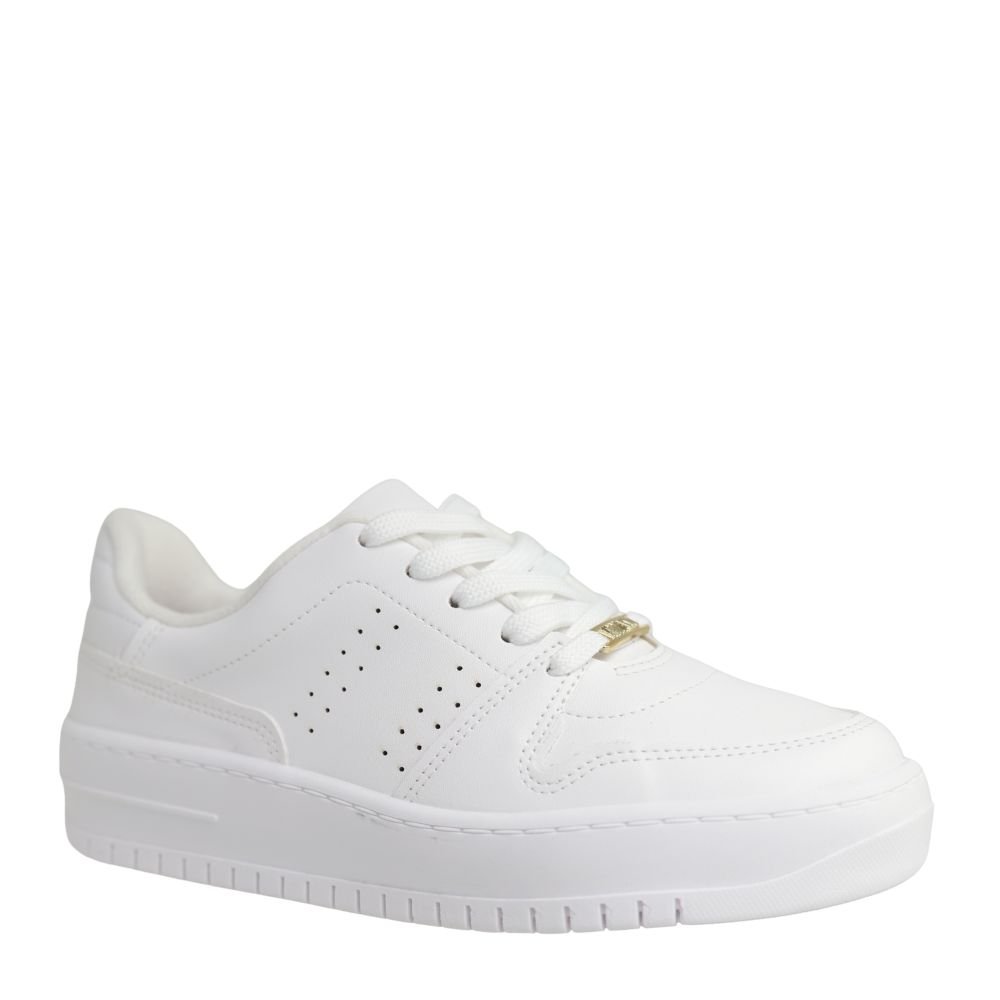 Tenis Feminino Conforto Casual Basico Estilo Vizzano 1389121 Branco 4