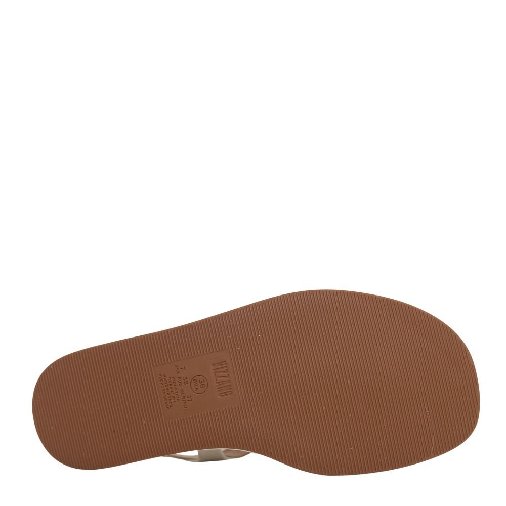 Sandália Flatform Feminina Conforto Estilo Vizzano Fivela Branco 5