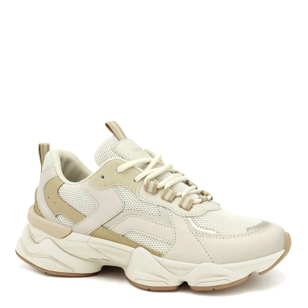 Tênis Ramarim Chunky Dad Sneaker Plataforma Casual 25-90132 Bege 1