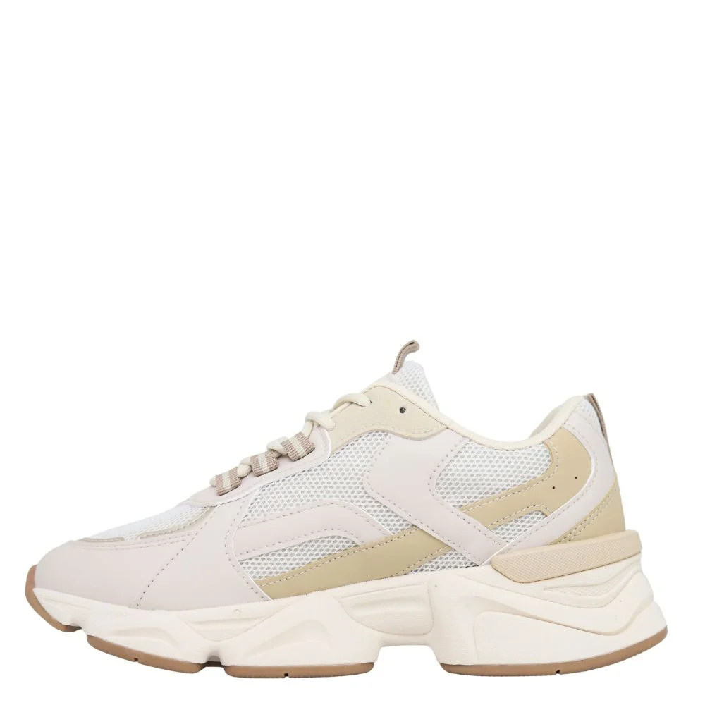 Tênis Ramarim Chunky Dad Sneaker Plataforma Casual 25-90132 Bege 3