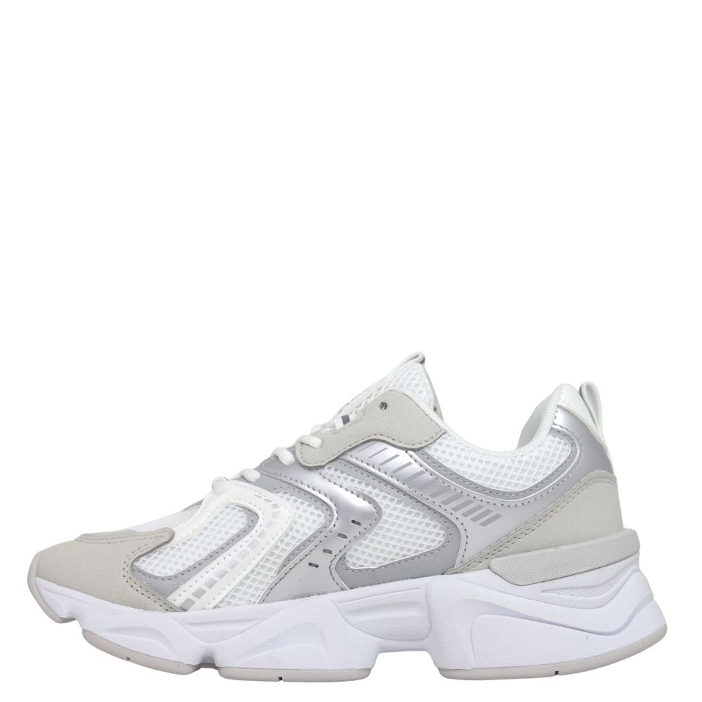 Tênis Ramarim Chunky Dad Sneaker Plataforma Casual 25-90131 Branco/Cinza 3