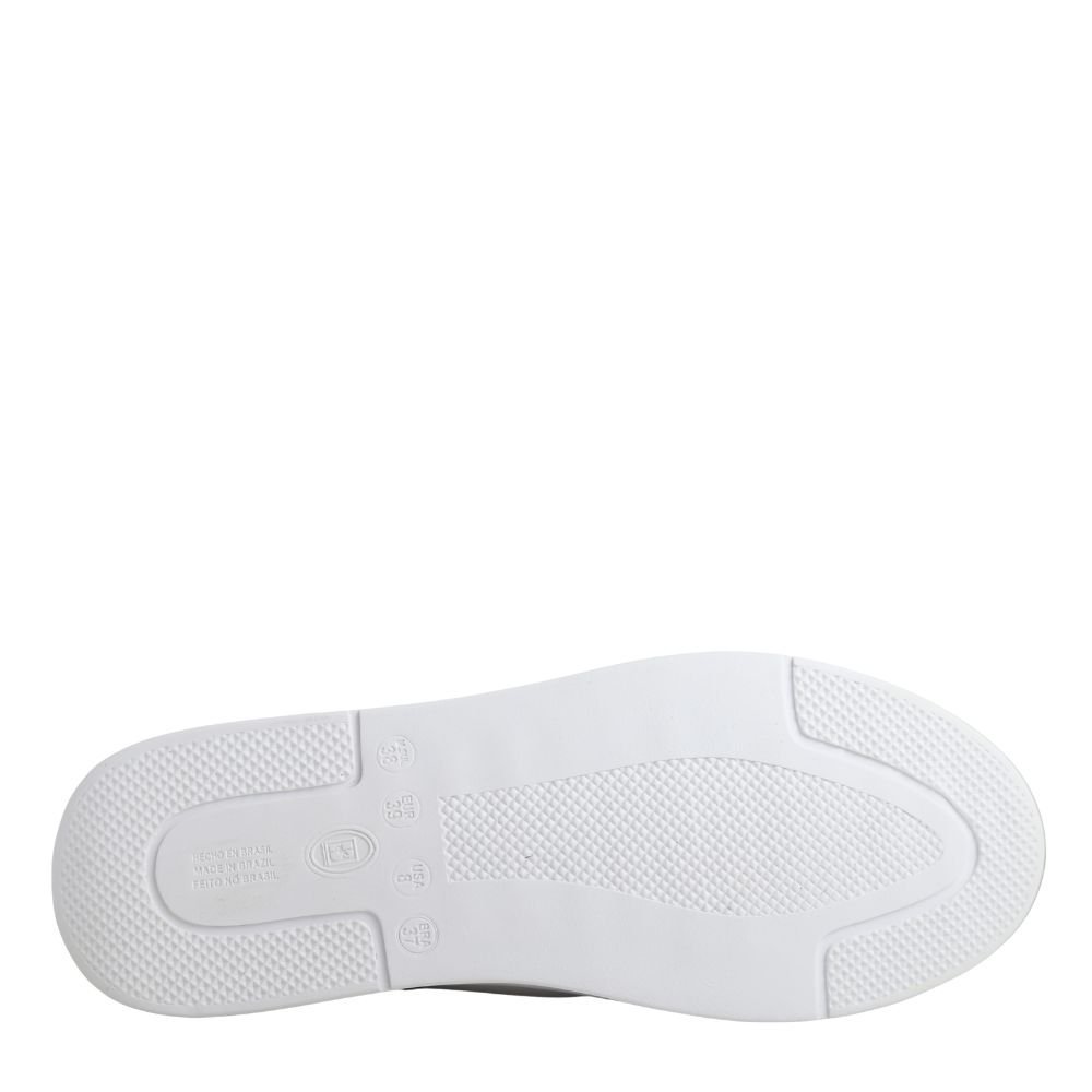 Tênis Feminino Couro Conforto Flatform Bottero 364902 Branco 4