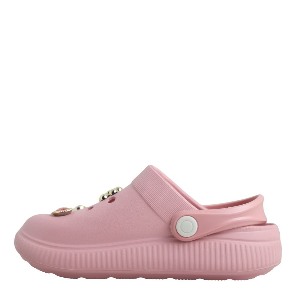 Papete Babuche Infantil Menina Conforto Molekinha 2591103 Rosa 3