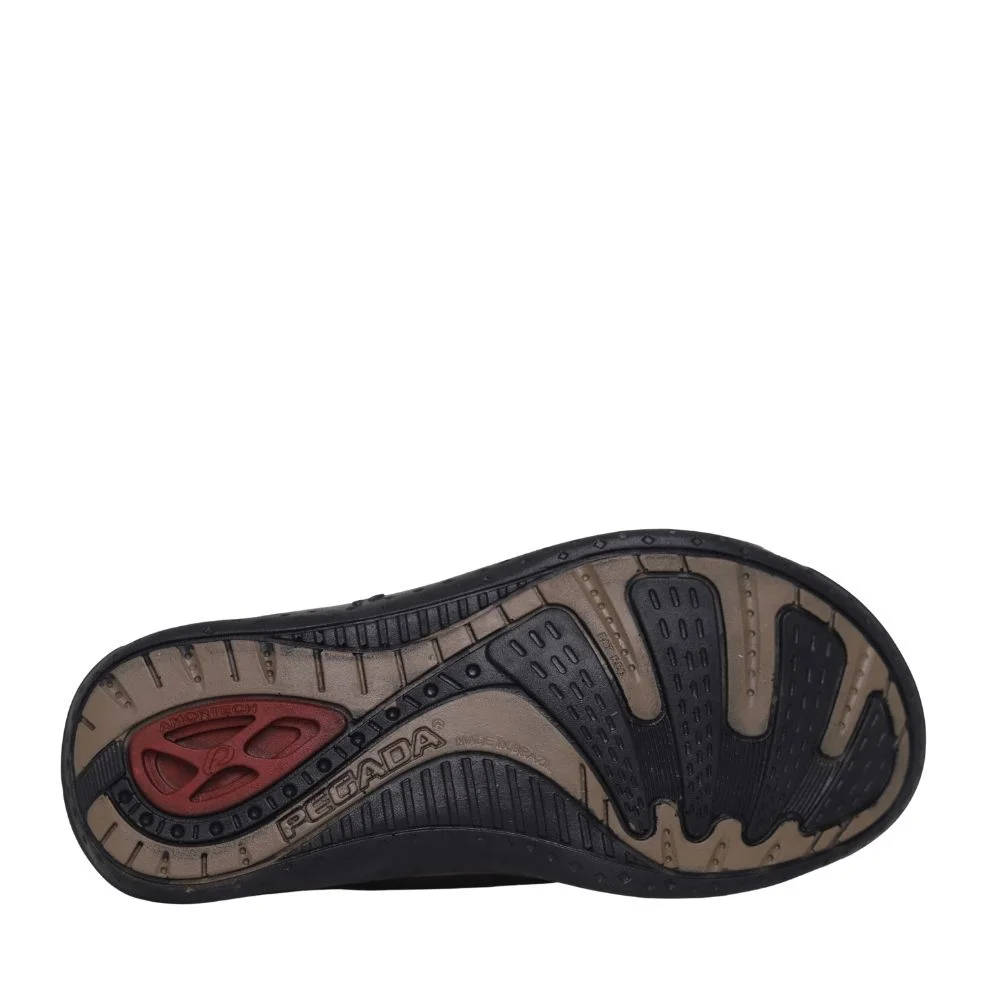 Chinelo Masculino Ortopédico Couro Confortável Pegada 131661 Café 5