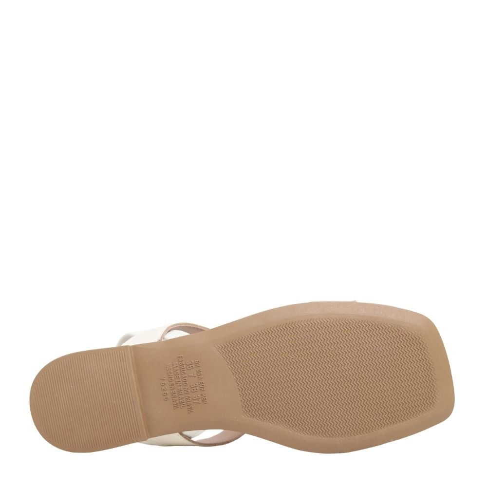 Sandália Feminina Dakota Rasteira Tendência Básica Y9611 Branco 4