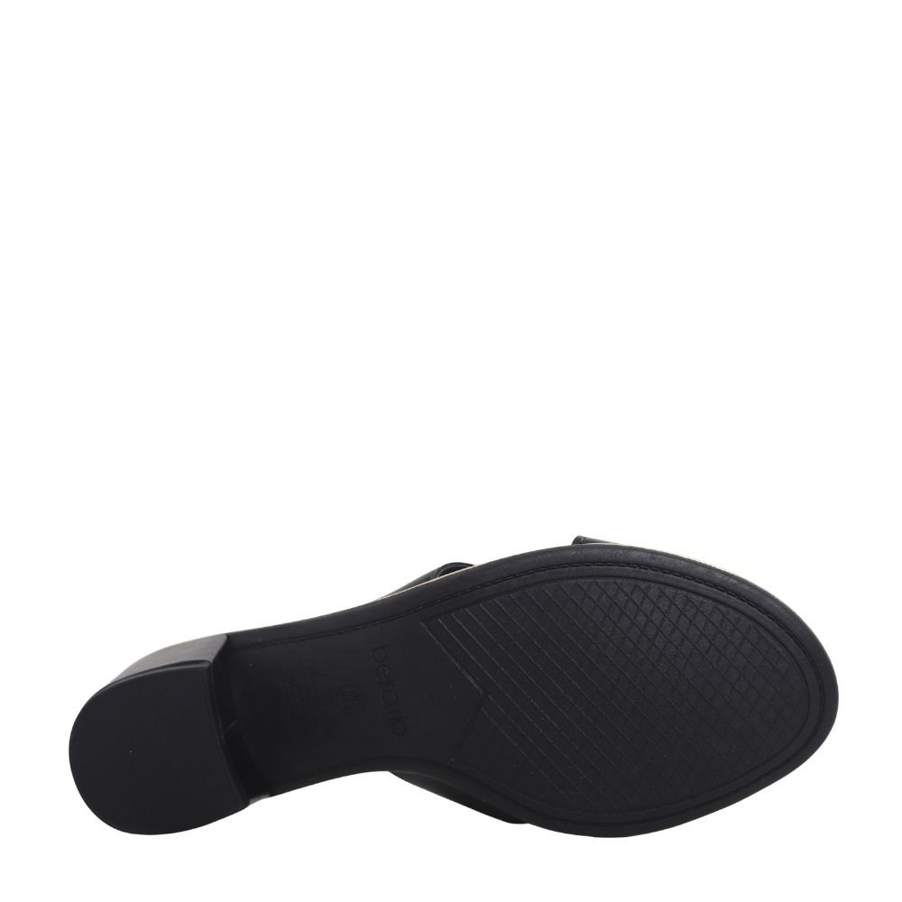 Tamanco Feminino Salto Bloco Confortável Beira Rio 8379.251 Preto 5