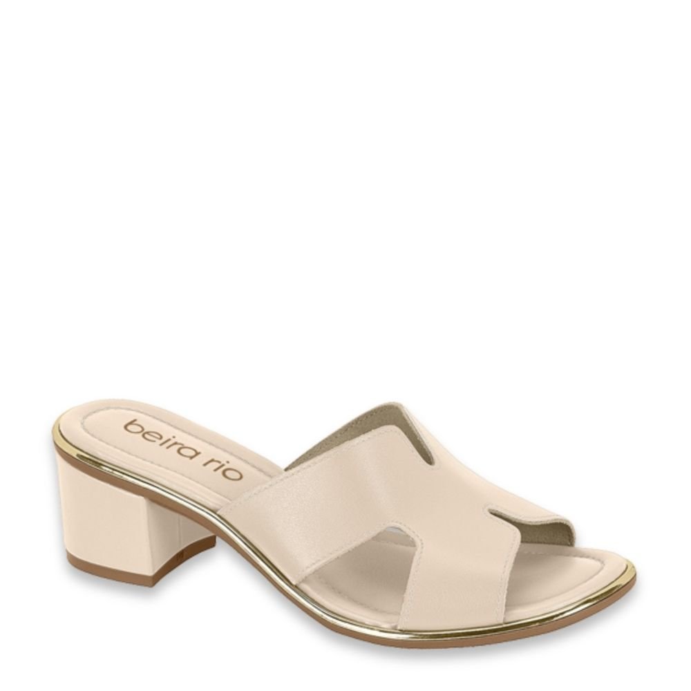 Tamanco Feminino Salto Bloco Confortável Beira Rio 8379.251