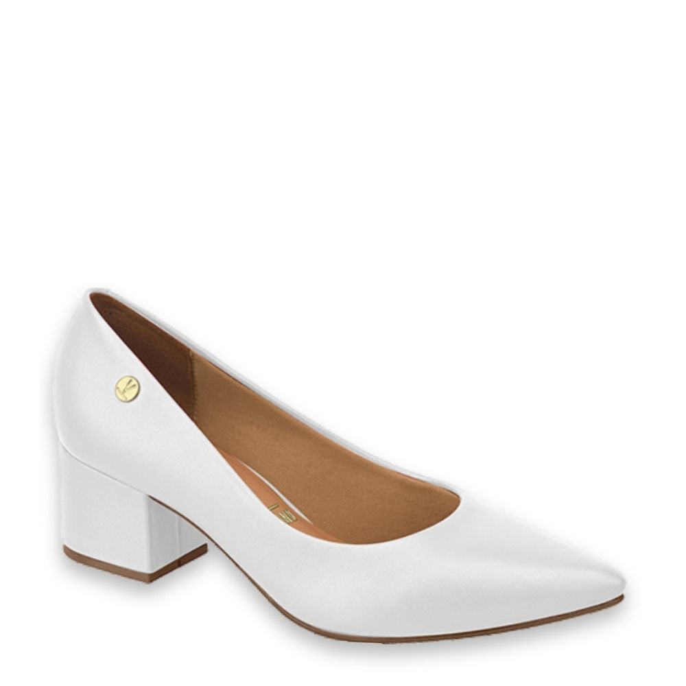 Sapato Feminino Salto Baixo Grosso Bico Fino Vizzano 1220.315