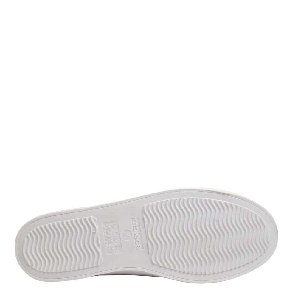 Tênis Feminino Casual Flatform Confortável Moleca 5658.538 Branco 5