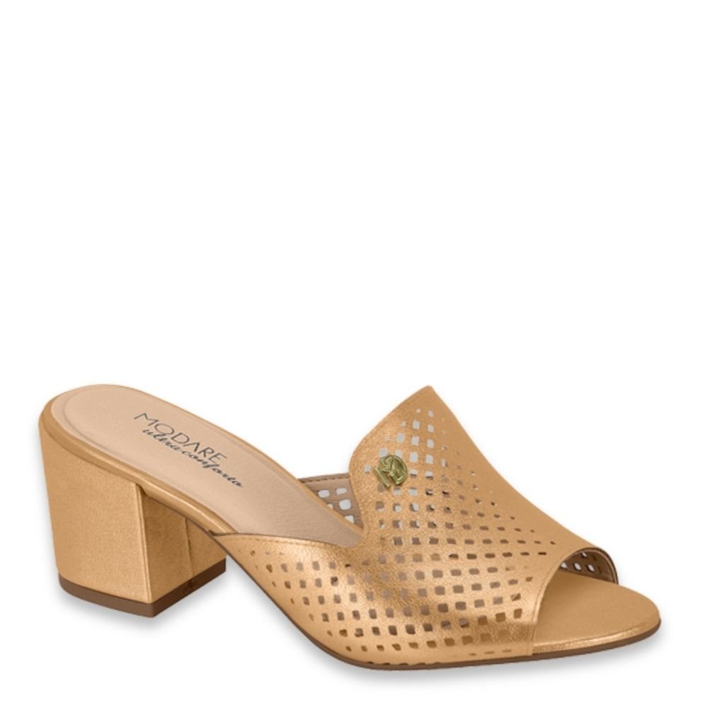 Tamanco Feminino Modare Salto Baixo Grosso Conforto 7109.475