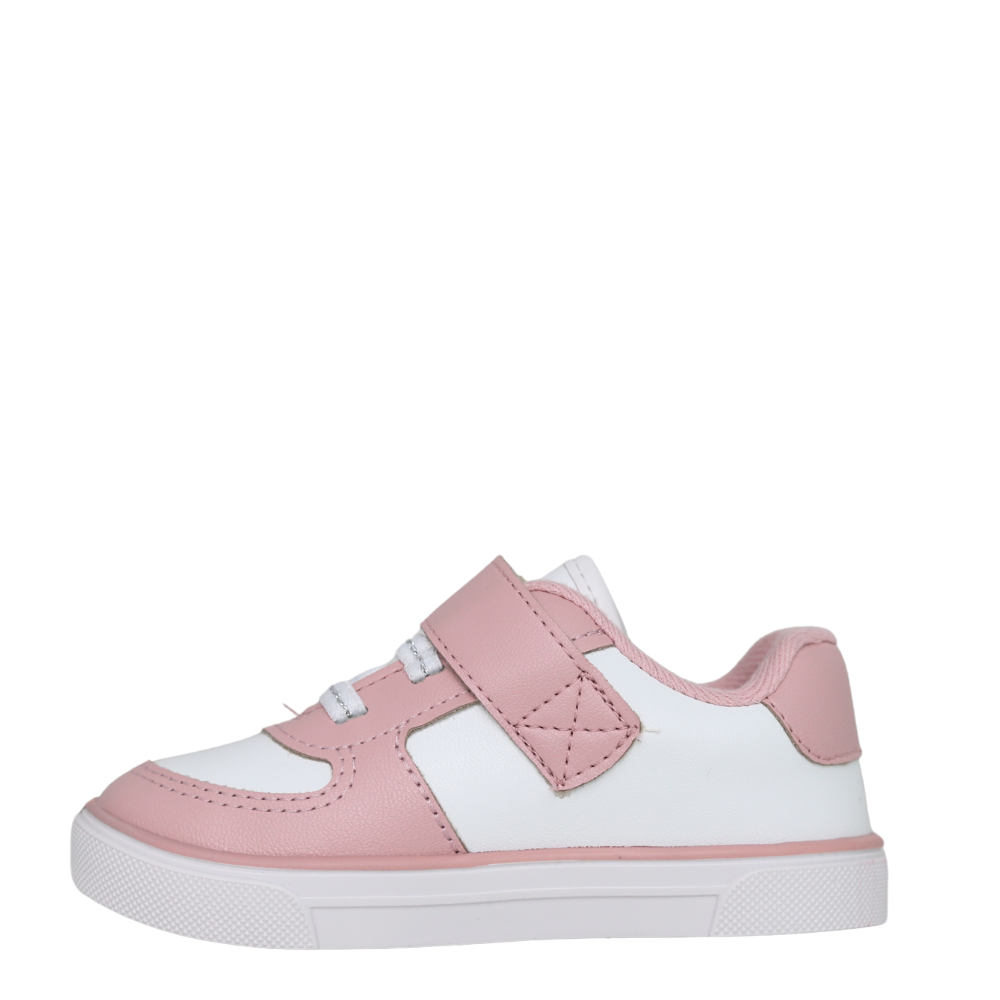 Tênis Infantil Molekinha Menina Conforto Velcro Calce Fácil Branco 3