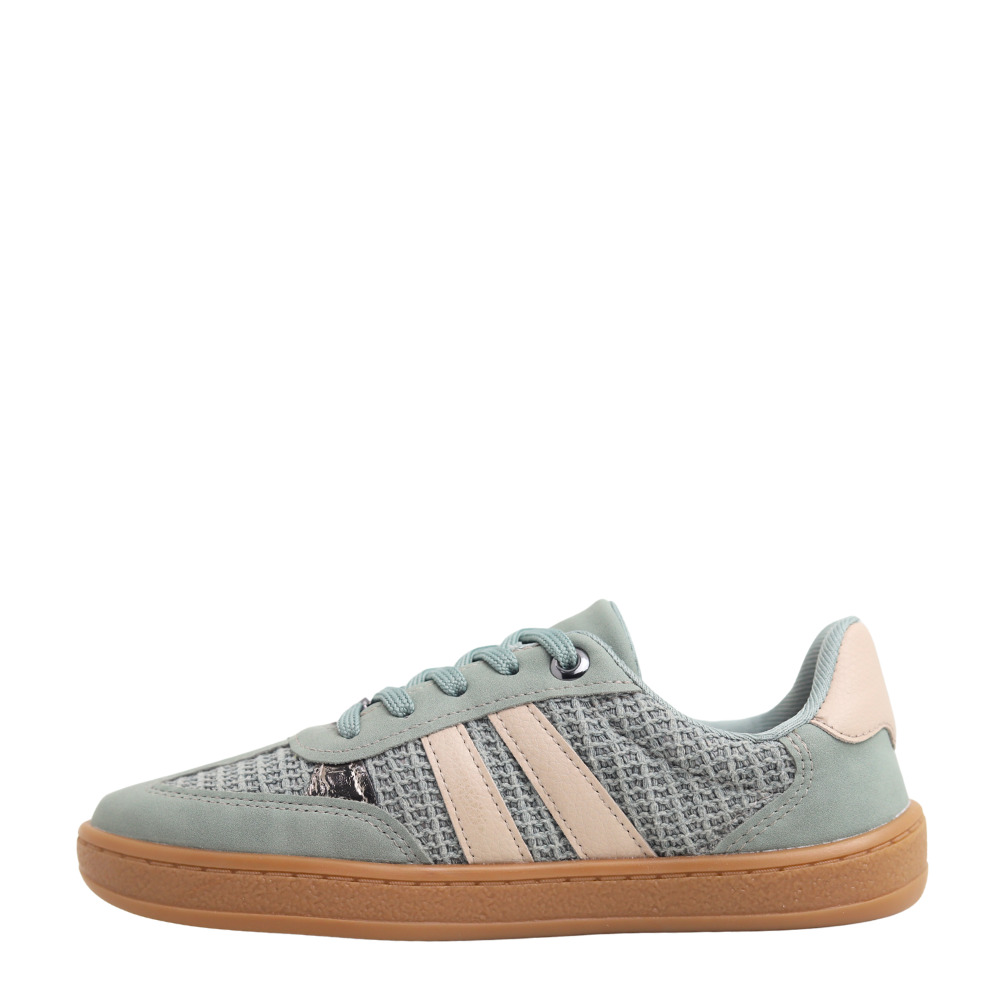 Tênis Feminino Estilo Casual Leve Confortável Dakota D1021 Verde 3