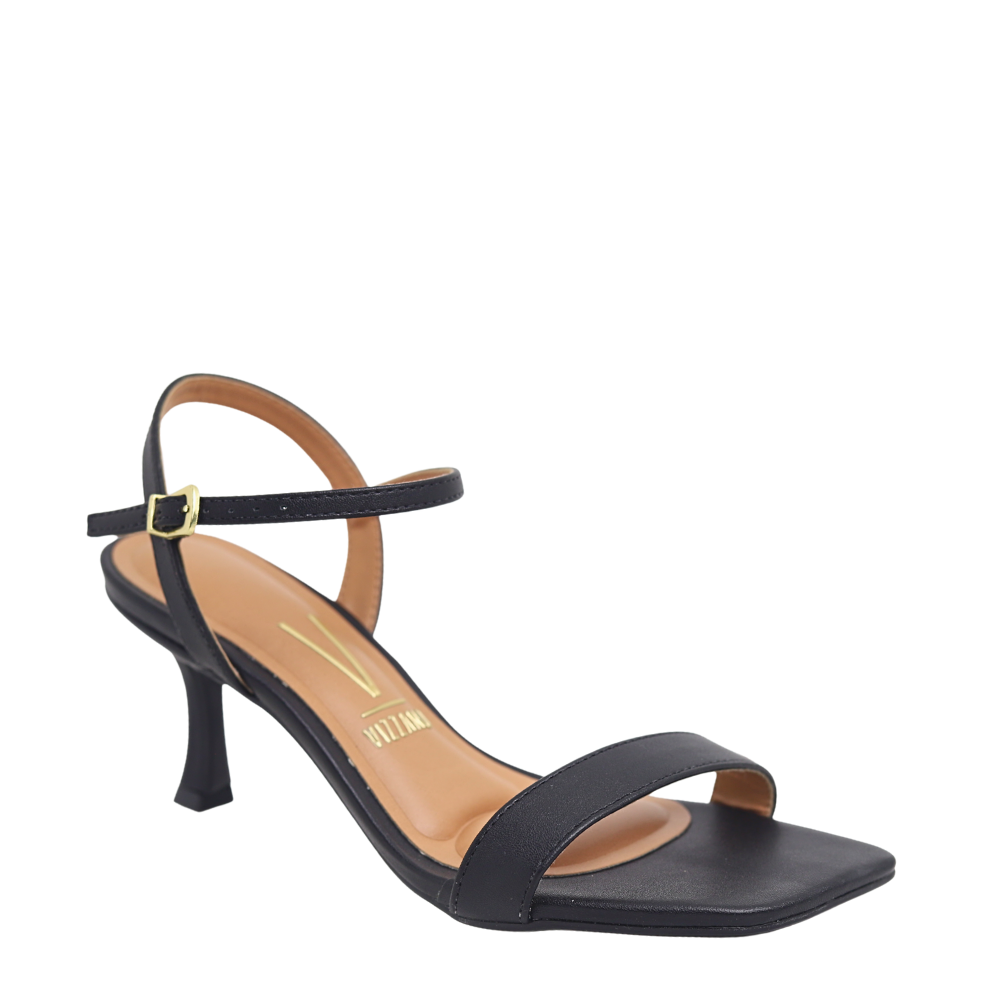 Sandália Feminina Salto Fino Taça Casual Vizzano 6536.113 Preto 4