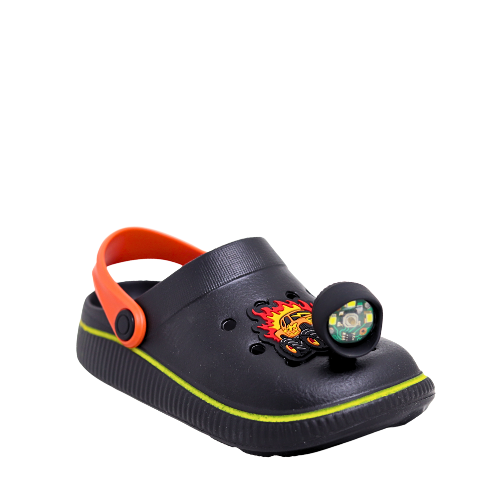 Sandália Babuche Juvenil Menino Lanterna Molekinho 2874.406 Preto 4