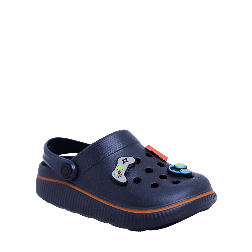 Sandália Babuche Menino Leve Bottons Gamer Molekinho 2874204 Azul 4