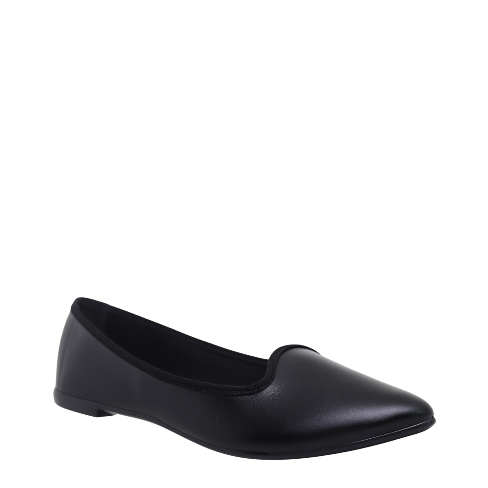 Sapatilha Feminina Casual  Leve Bico Fino  Moleca  5727.140 Preto 4