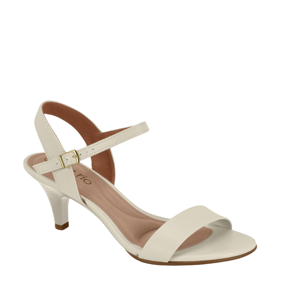 Sandália Feminina Causal Salto Fino Médio Beira Rio 83081430