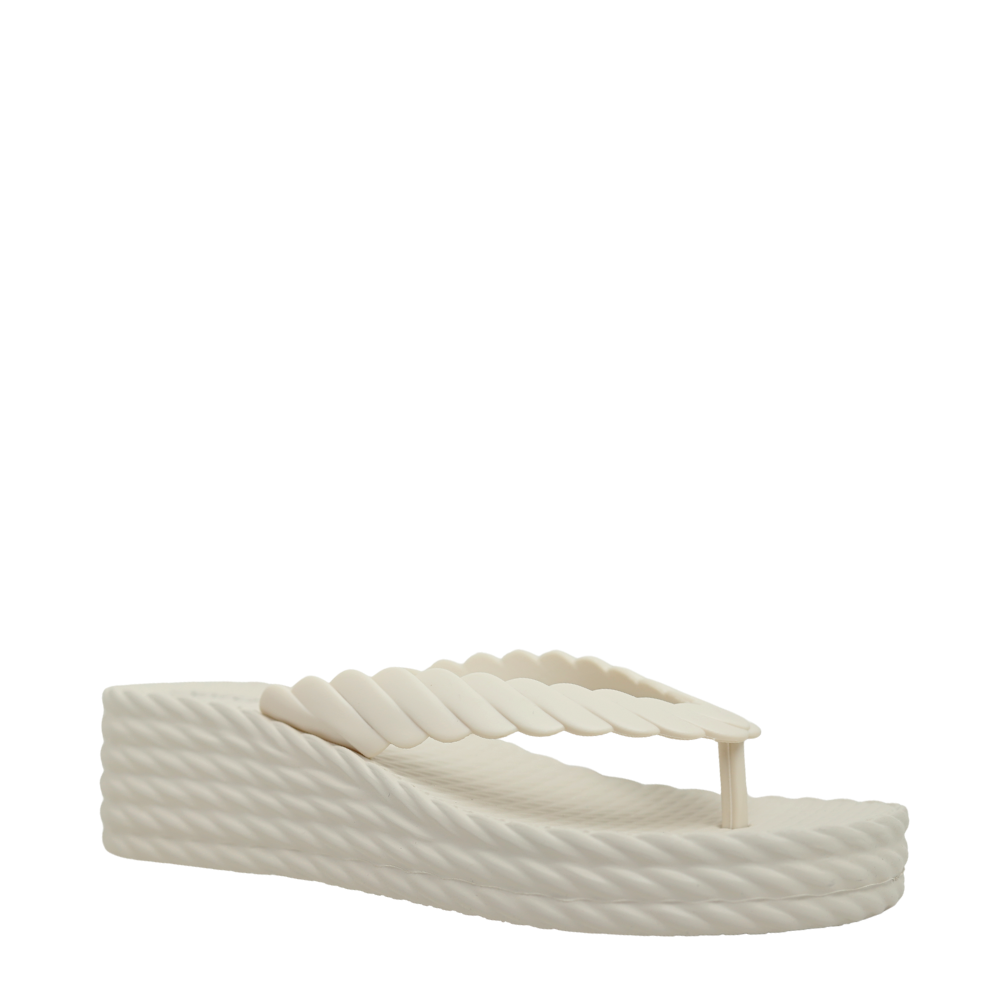 Tamanco Feminino Nuvem Salto Anabela Leve Beira Rio 8561.100 Off White 4