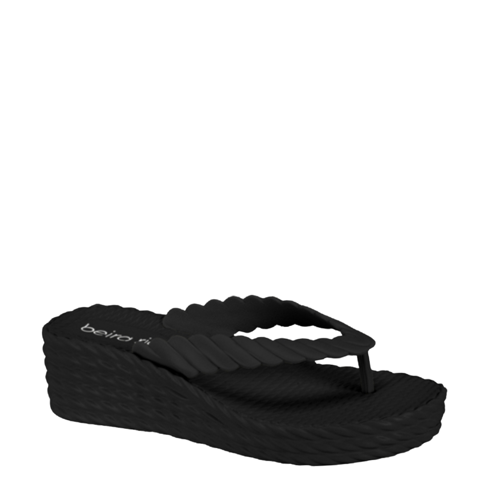 Tamanco Feminino Nuvem Salto Anabela Leve Beira Rio 8561.100