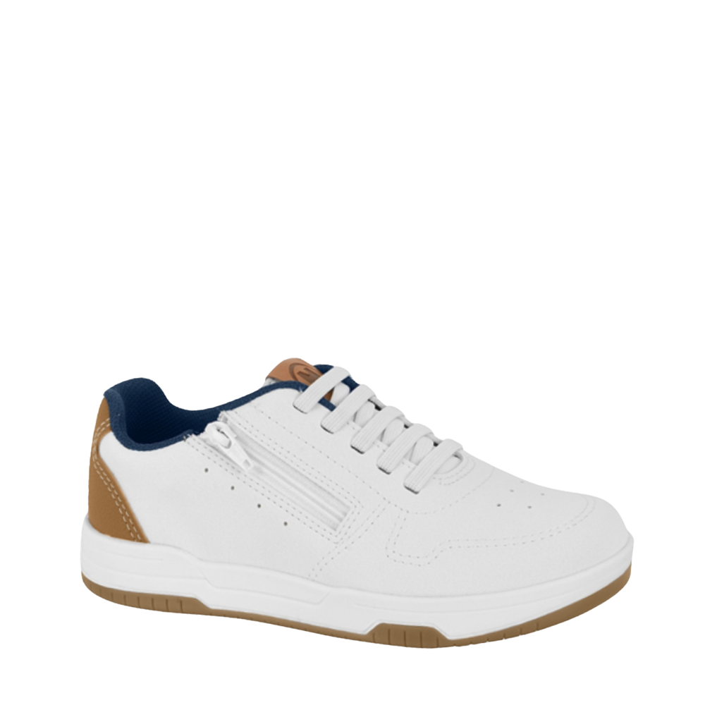 Tênis Menino Infantil Juvenil Com Zíper Molekinho 2852.102