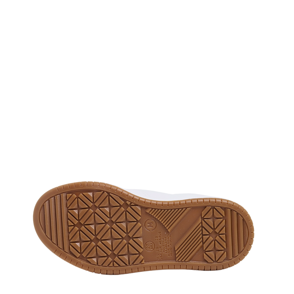 Tênis Menino Infantil Juvenil Com Zíper Molekinho 2852.102 Branco 5