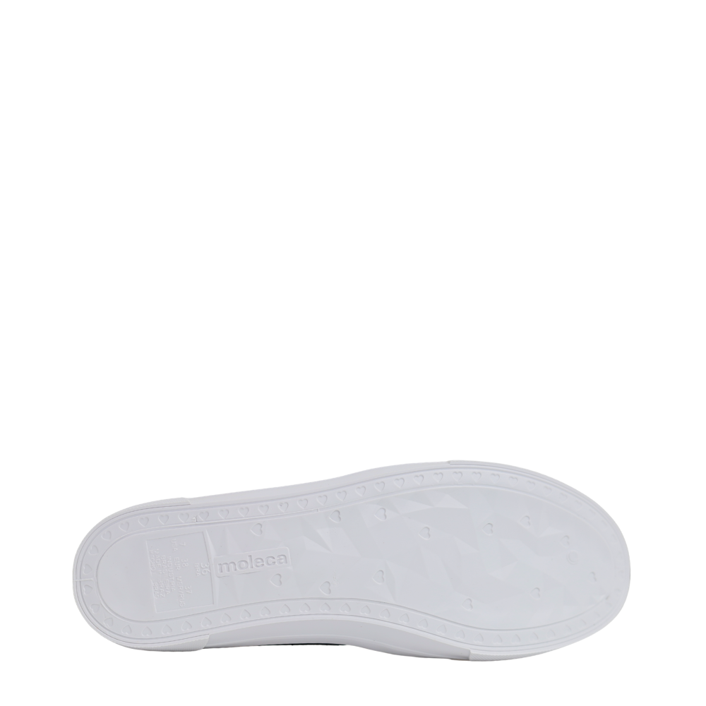 Sapatilha Feminina Calce Fácil Slip On Flow Moleca 5296.592 Bege 5