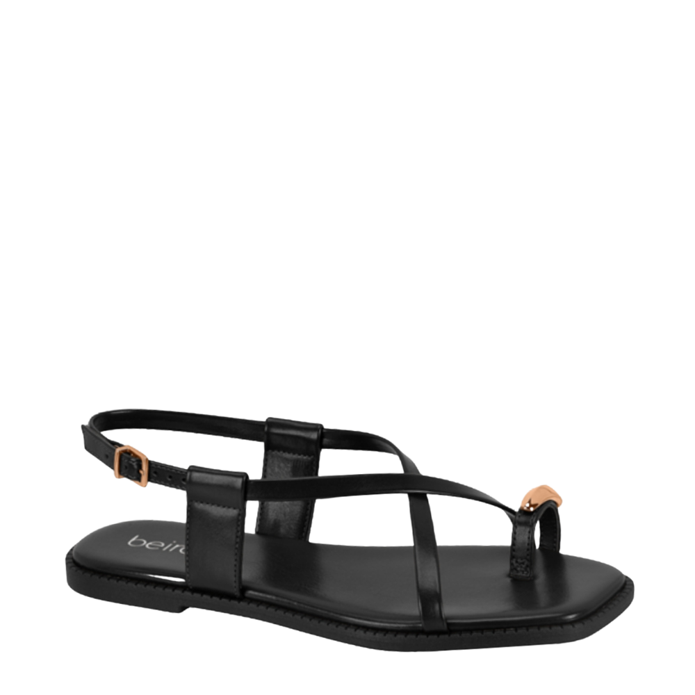Sandália Rasteira Feminina Casual Ring Toe Beira Rio 8571100
