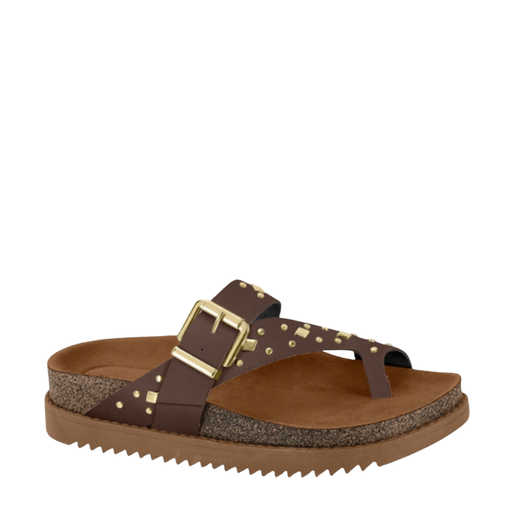 Tamanco Papete Feminino Tratorado com Fivela Moleca 5500.120