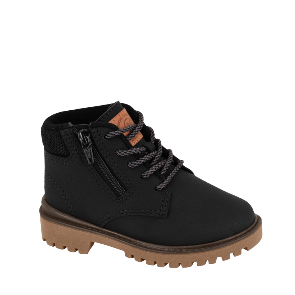 Bota Coturno Infantil Menino  Detalhes  Molekinho 2144.240