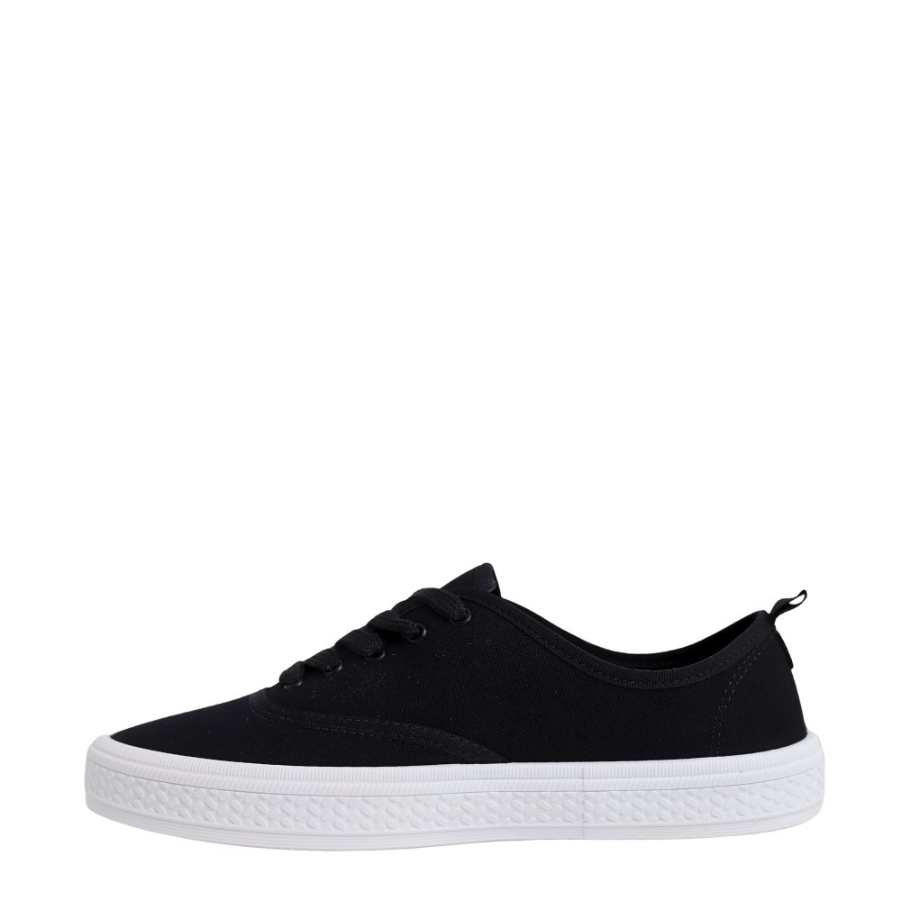 Tênis Feminino Clássico Casual Flatform Moleca 5840.101 Preto 3