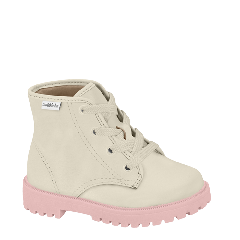 Bota Coturno Infantil  Meninas Tratorada Molekinha 2126.512