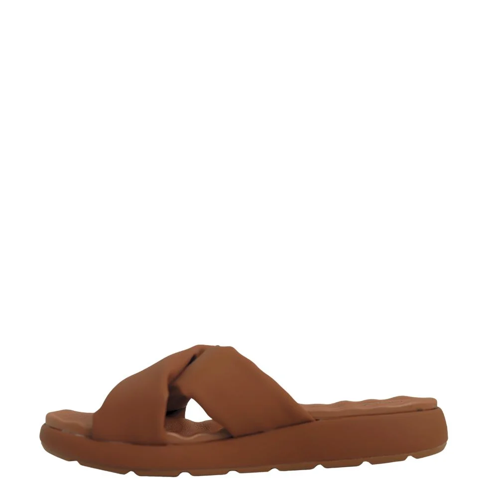 Tamanco Feminino Tiras Cruzadas Conforto Modare 7222.100 Marrom 3