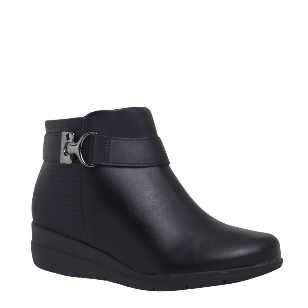 Bota Feminina Cano Curto Anabela Conforto Modare 7085.104 Preto 4