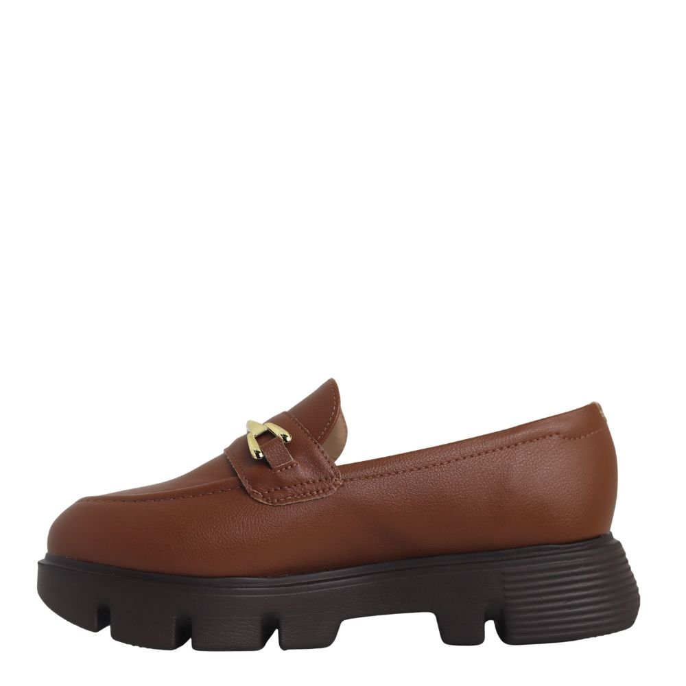 Mocassim Sapato Feminino Conforto Tratorado Modare 7409.102 Marrom 3