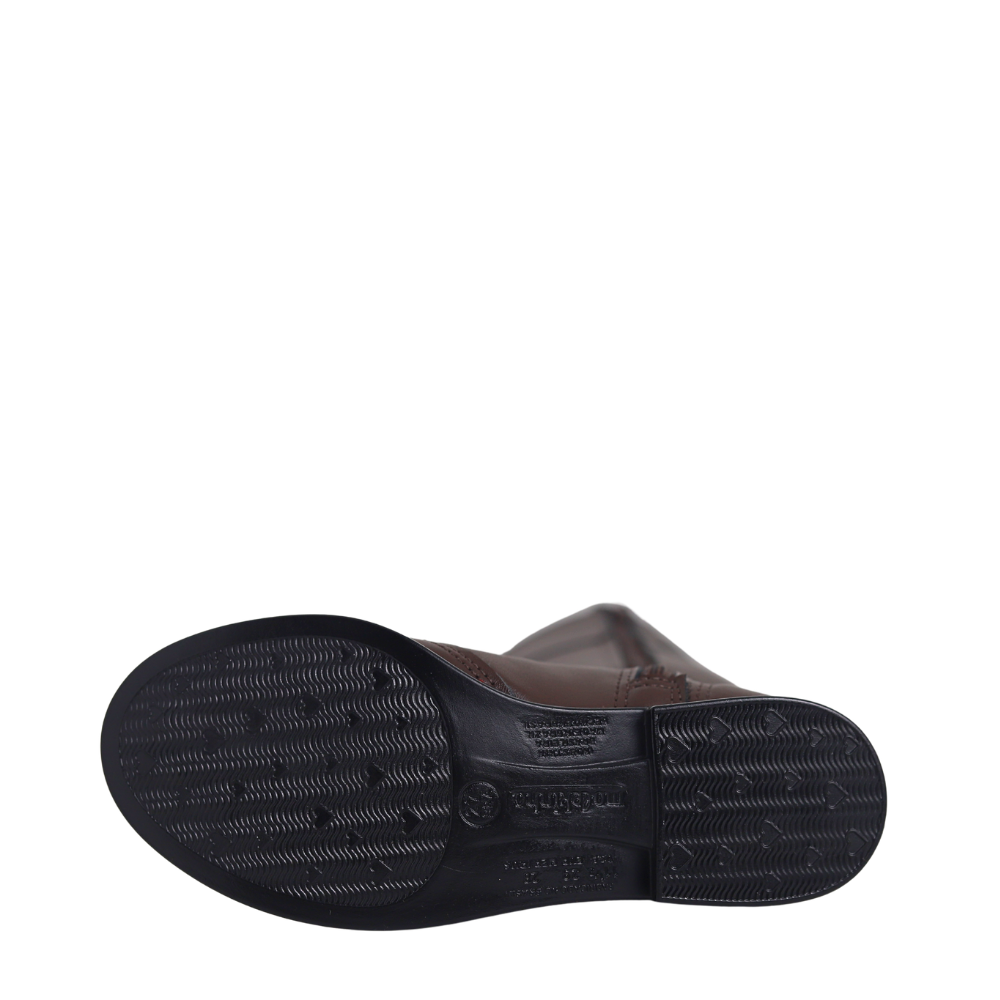 Bota Juvenil Meninas Cano Alto Montaria Molekinha 2181.110 Marrom 5