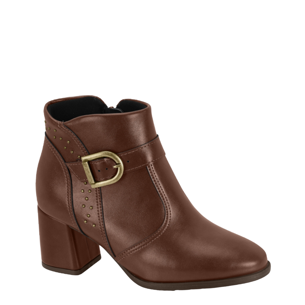 Bota Feminina Cano Curto Salto Médio Conforto Modare 7078110