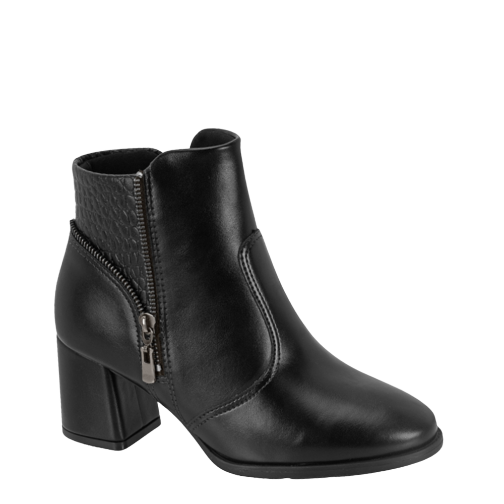 Bota Feminina Cano Curto Salto Médio Conforto Modare 7078111