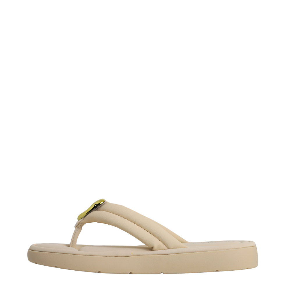 Tamanco Feminino Dedo Ultraconforto Detalhe Modare 7208.110 Bege 3