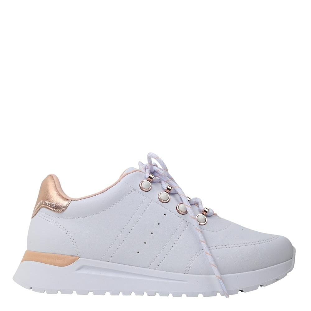 Tênis Casual Feminino Dad Sneaker Chunky Ramarim 22-78204 Branco 2