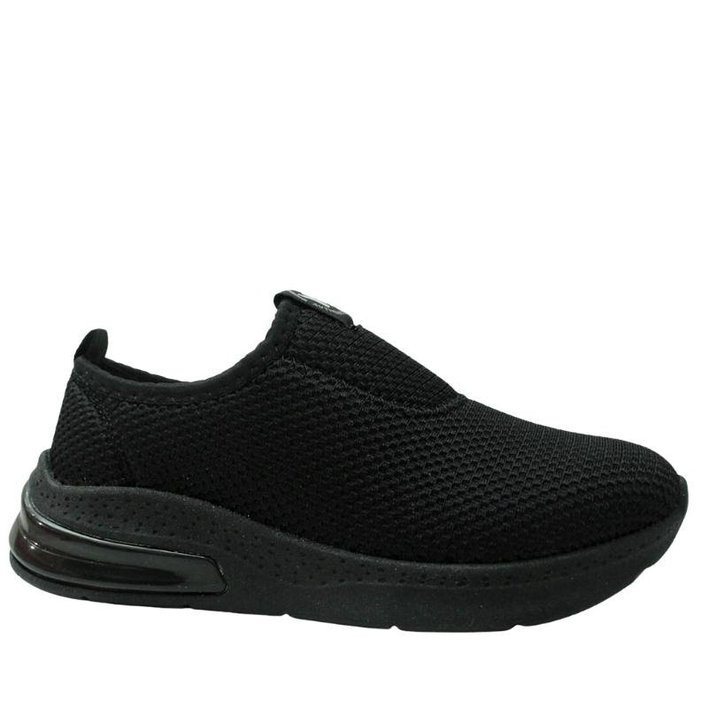 Tênis Infantil Menino Lycra Slip On Leve Molekinho 2848.100 Preto 2