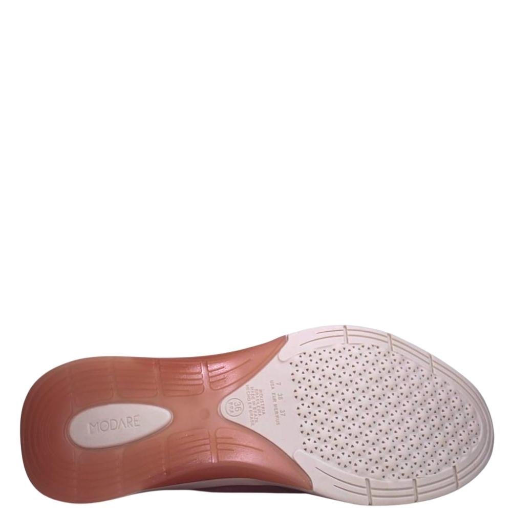 Tênis Feminino Slip On Modare Sem Cadarço Conforto 7378.100 Rosa 5
