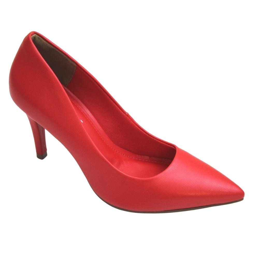 Scarpin Via Marte 223901 2444 Vermelho 1