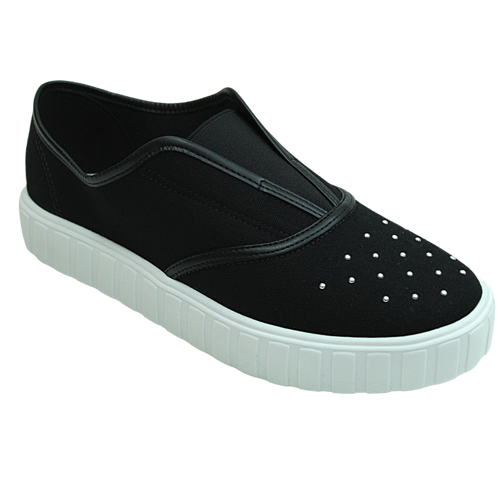 Tênis Casual Feminino Flatform Beira Rio 4271.103 Preto 2