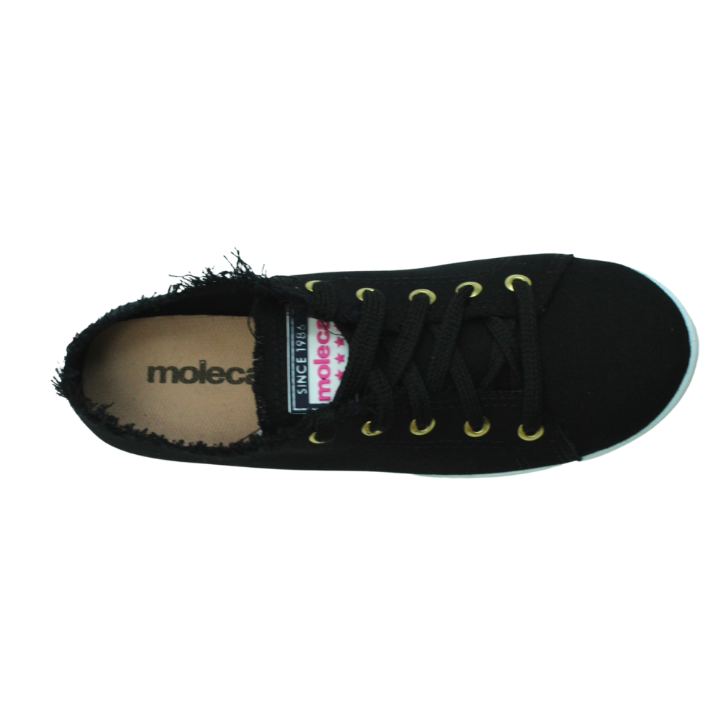 Tênis Casual Feminino Moleca Flatform Original 5667.322 Preto 4