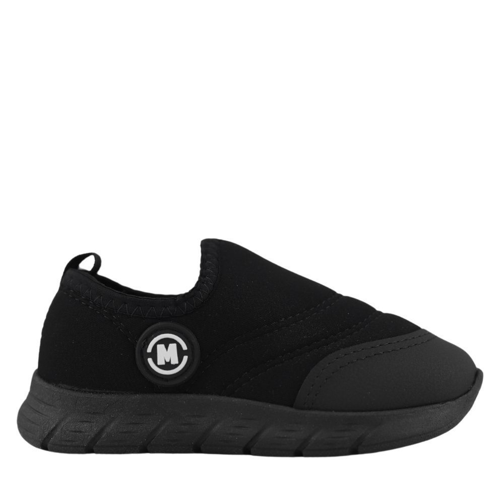 Tênis Infantil Menino Lycra Slip On Leve Molekinho 2147.113 Preto 2
