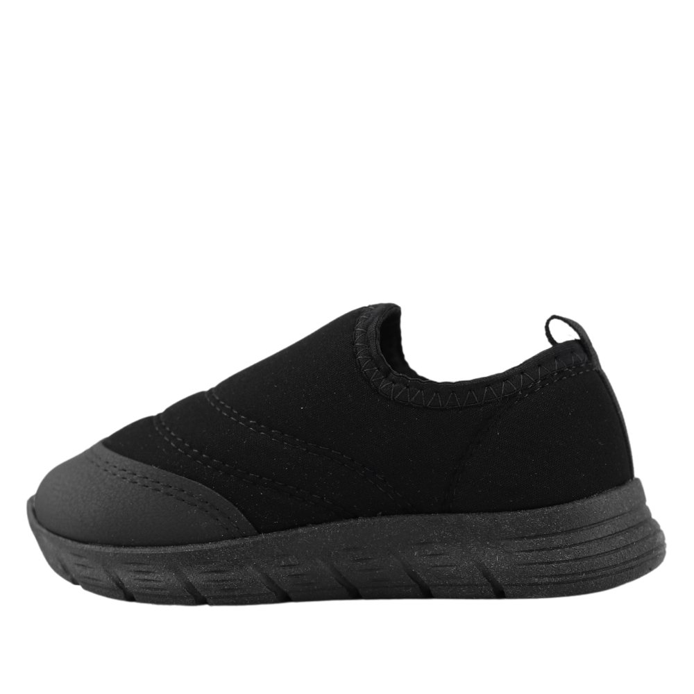 Tênis Infantil Menino Lycra Slip On Leve Molekinho 2147.113 Preto 3